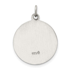Sterling Silver Antiqued Our Lady of Guadalupe Medal