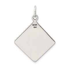 Sterling Silver Antiqued Celtic Charm