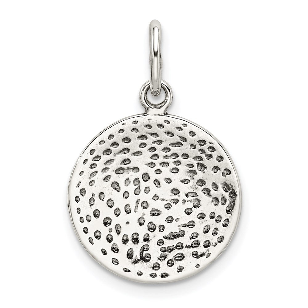 Sterling Silver Antiqued Celtic Knot Charm - 2