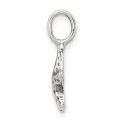 Sterling Silver Antiqued Starfish Pendant