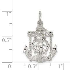 Sterling Silver Mariner Cross Pendant - 2