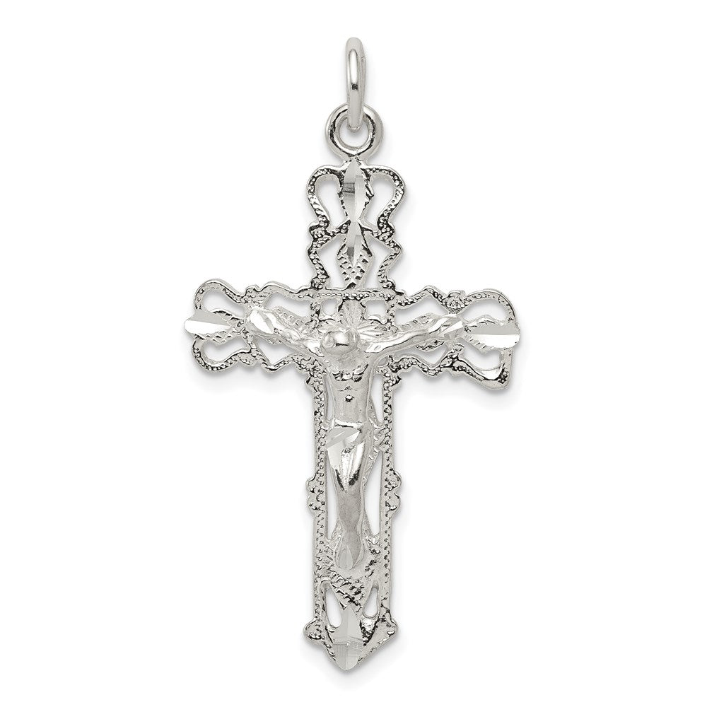 Sterling Silver Crucifix Pendant - 19