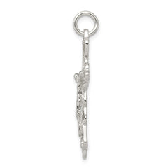 Sterling Silver Crucifix Pendant - 20