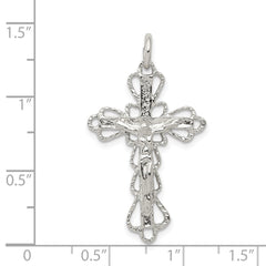 Sterling Silver Crucifix Pendant - 20