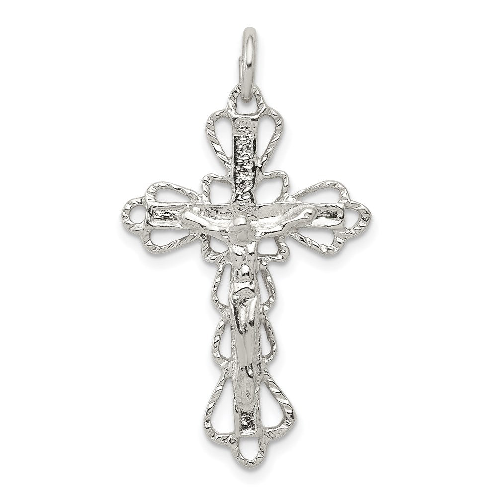 Sterling Silver Crucifix Pendant - 20