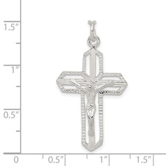 Sterling Silver Crucifix Pendant - 21