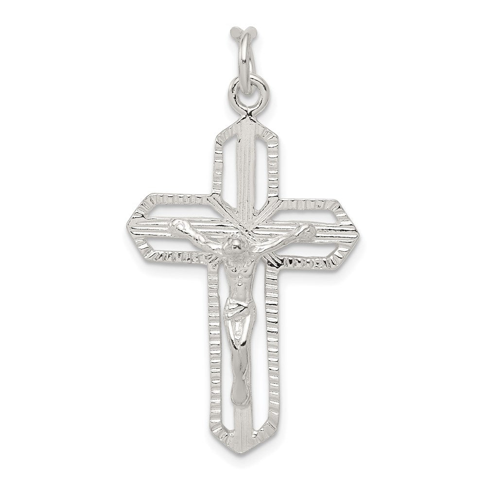 Sterling Silver Crucifix Pendant - 21