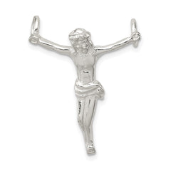 Sterling Silver Corpus (Crucified Christ) Pendant - 4