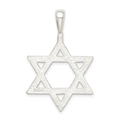 Sterling Silver Star of David Charm - 3