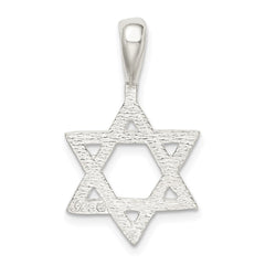 Sterling Silver Star of David Charm - 5