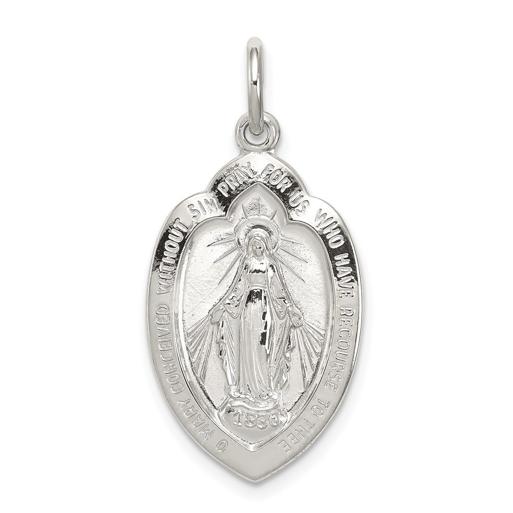 Sterling Silver Miraculous Medal - 7
