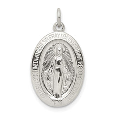 Sterling Silver Miraculous Medal - 9