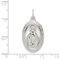 Sterling Silver Miraculous Medal - 5