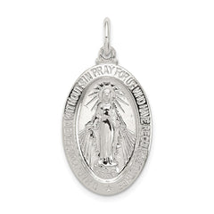 Sterling Silver Miraculous Medal - 5