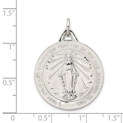 Sterling Silver Miraculous Medal - 3