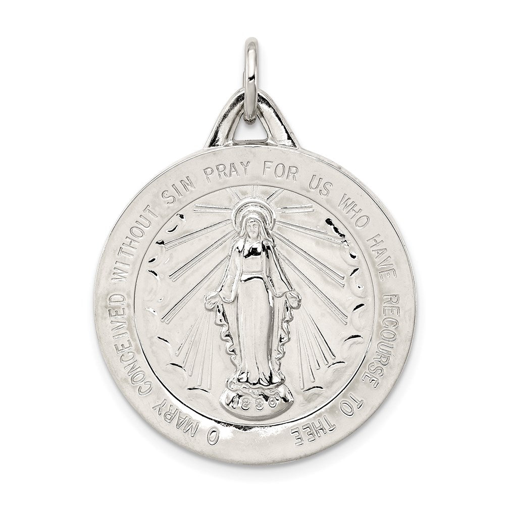 Sterling Silver Miraculous Medal - 3