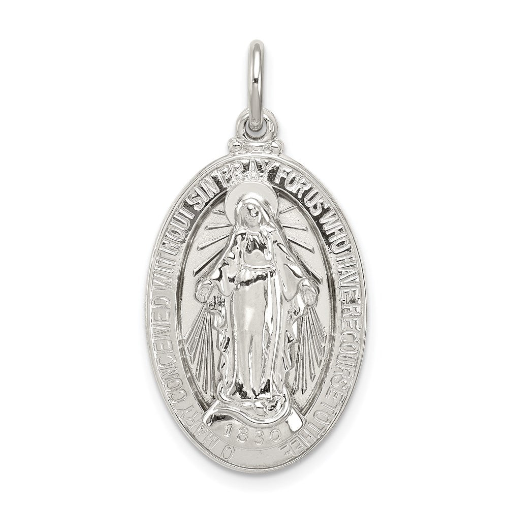 Sterling Silver Miraculous Medal - 6