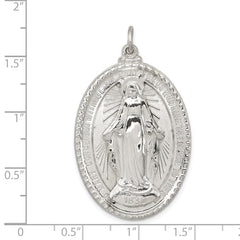 Sterling Silver Miraculous Medal - 8