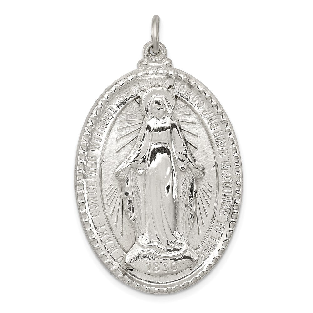 Sterling Silver Miraculous Medal - 8