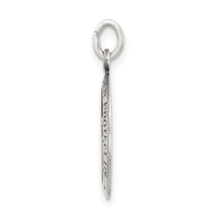 Sterling Silver Antiqued Saint Christopher Medal
