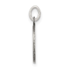 Sterling Silver Antiqued Saint Christopher Medal - 6