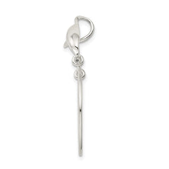 Sterling Silver Dolphin Charm Holder - 2