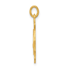 24k Gold-plated Sterling Silver Saint Florian Fireman's Badge Medal