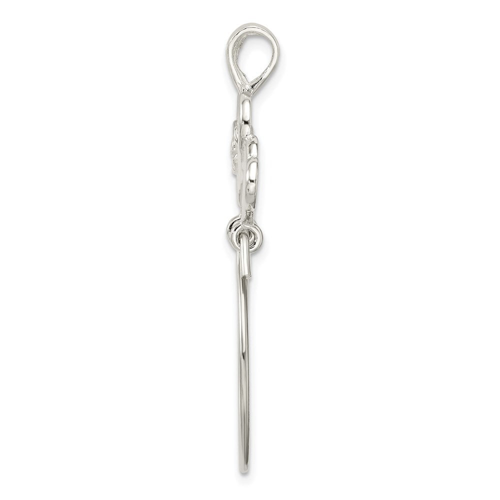 Sterling Silver Heart Charm Holder - 2