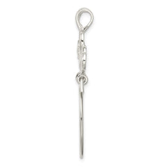 Sterling Silver Heart Charm Holder - 2