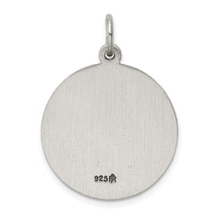 Sterling Silver Antiqued Saint Joseph Medal - 2