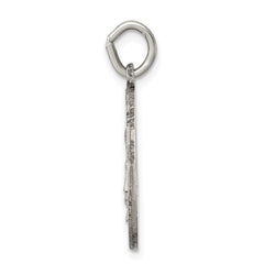 Sterling Silver Antiqued Saint Elizabeth Seton Medal - 2