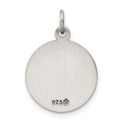 Sterling Silver Antiqued Saint Florian Medal - 3