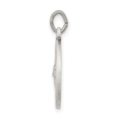 Sterling Silver Antiqued St. Gerard Medal Pendant