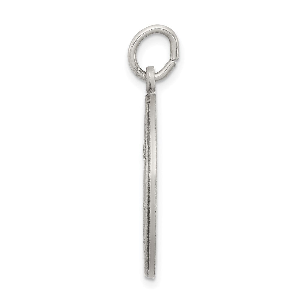 Sterling Silver Antiqued Saint Matthew Medal - 2