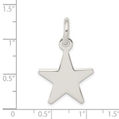 Sterling Silver Star Pendant - 3