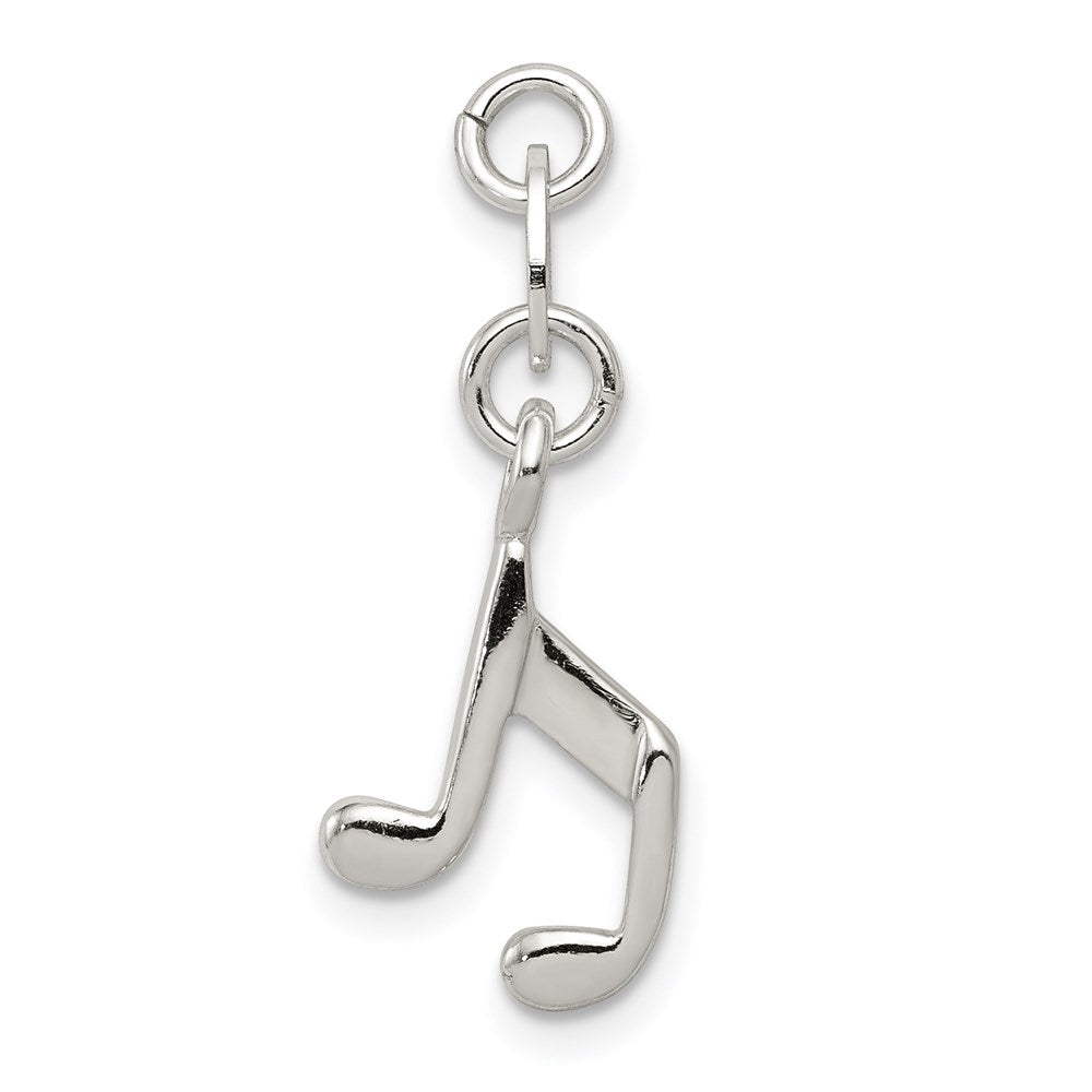 Sterling Silver Music Note Charm - 2