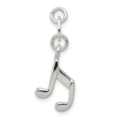Sterling Silver Music Note Charm - 2