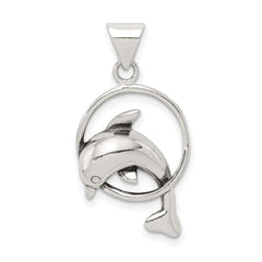 Sterling Silver Dolphin Charm - 2