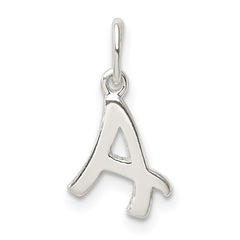 Sterling Silver Letter A Initial Charm - 2
