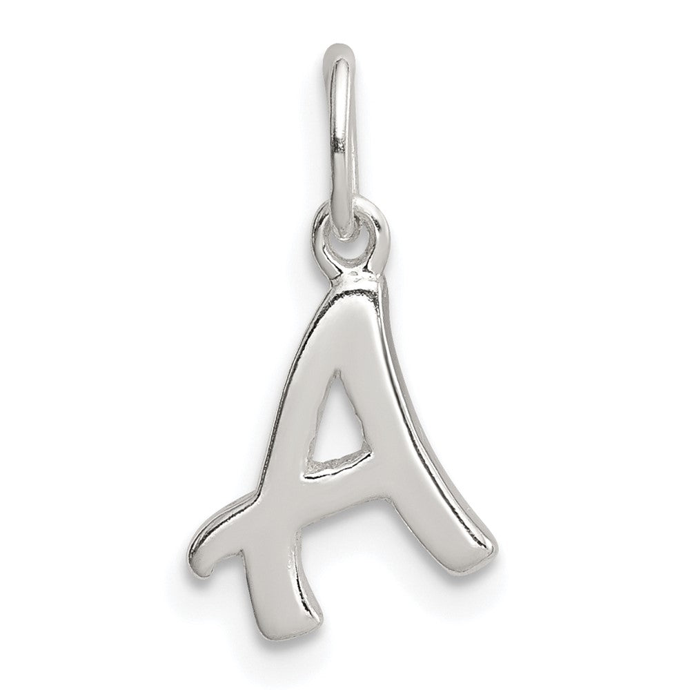 Sterling Silver Letter A Initial Charm - 2