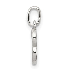 Sterling Silver Letter B Initial Charm - 3
