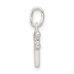 Sterling Silver Letter F Initial Charm - 3