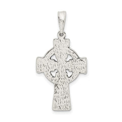 Sterling Silver Antiqued Celtic Cross Pendant - 2