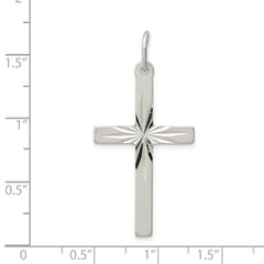 Sterling Silver Cross Pendant - 19