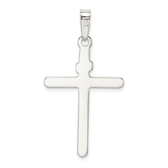 Sterling Silver Polished INRI Cross Pendant - 2