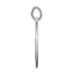 Sterling Silver Satin Antiqued 2-Piece Mizpah Pendant