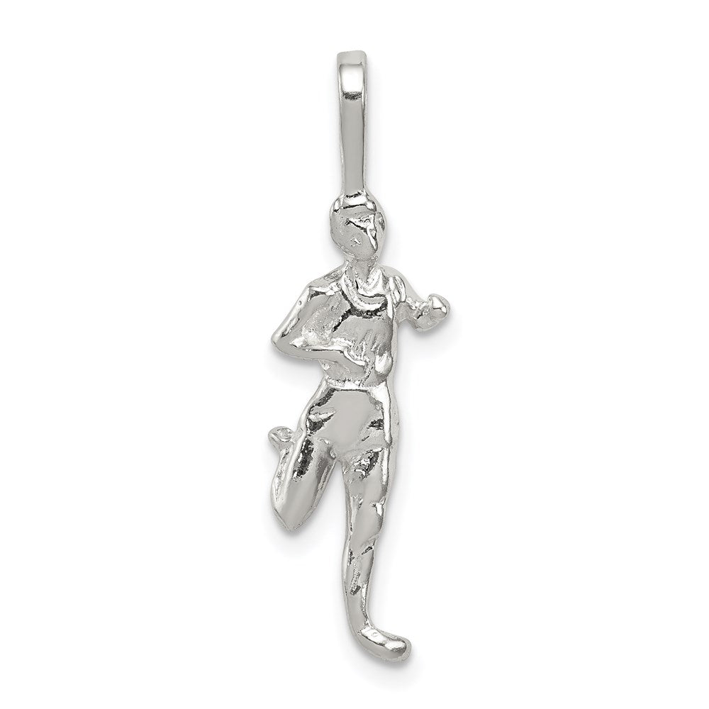 Sterling Silver Runner Pendant - 2