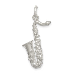 Sterling Silver Saxophone Charm - 2