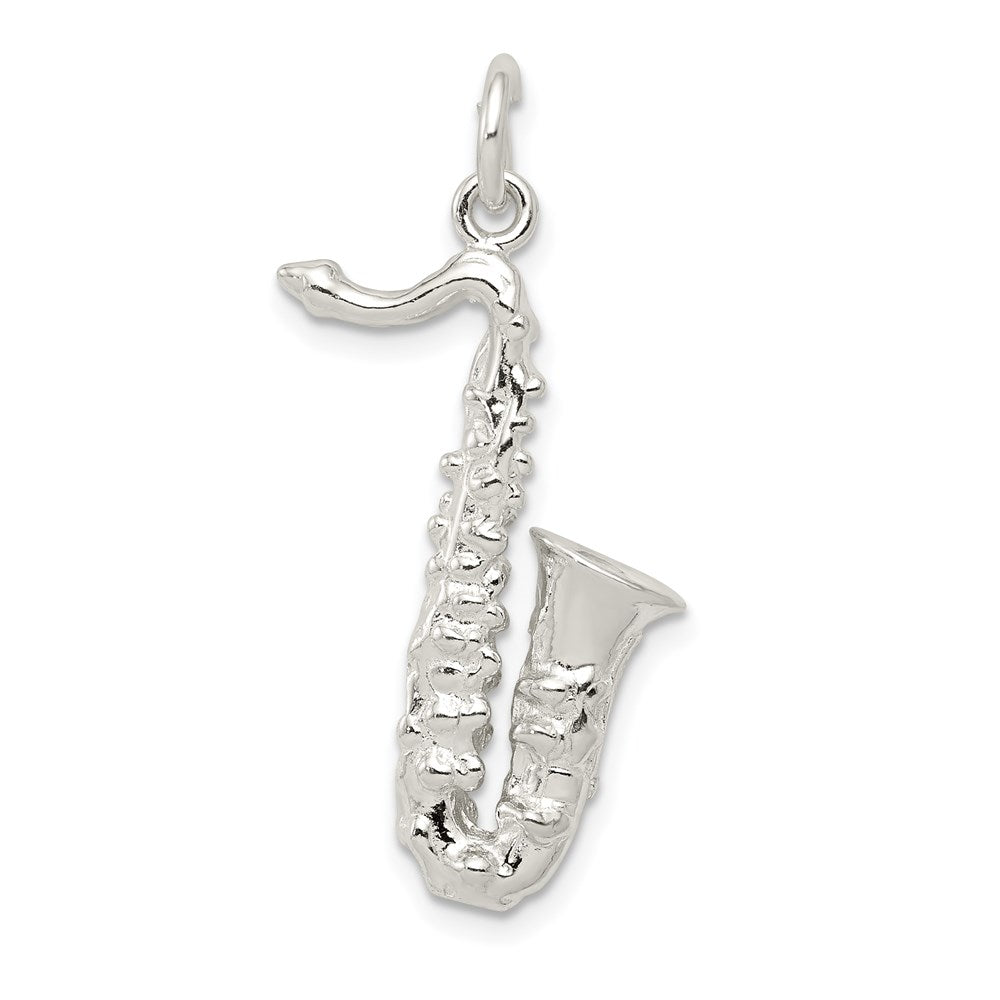 Sterling Silver Saxophone Charm - 2