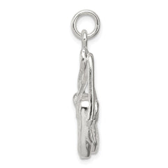 Sterling Silver Ballet Slippers Charm - 2